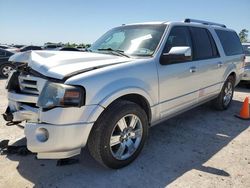 Salvage cars for sale from Copart Houston, TX: 2010 Ford Expedition EL Limited