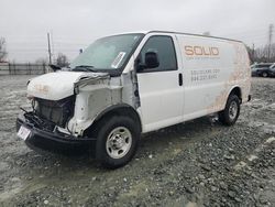 Chevrolet Express salvage cars for sale: 2016 Chevrolet Express G2500