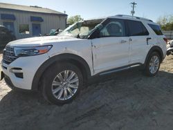 Salvage cars for sale from Copart Midway, FL: 2021 Ford Explorer Limited