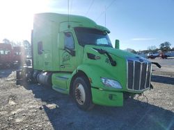 Salvage trucks for sale at Loganville, GA auction: 2018 Peterbilt 579