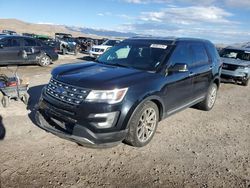 Salvage cars for sale at North Las Vegas, NV auction: 2016 Ford Explorer Limited