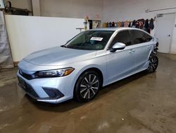 Honda Civic EX salvage cars for sale: 2022 Honda Civic EX