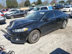 Salvage cars for sale from Copart Madisonville, TN: 2016 Ford Fusion Titanium