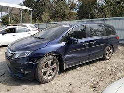Salvage cars for sale at Savannah, GA auction: 2018 Honda Odyssey EXL