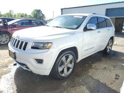 Salvage cars for sale at Shreveport, LA auction: 2014 Jeep Grand Cherokee Overland