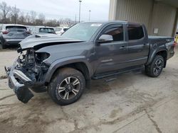 Salvage cars for sale from Copart Fort Wayne, IN: 2017 Toyota Tacoma Double Cab