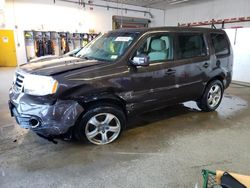 Honda Pilot salvage cars for sale: 2015 Honda Pilot EX