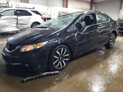 Salvage cars for sale at Elgin, IL auction: 2014 Honda Civic EXL