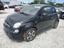 Salvage cars for sale from Copart Opa Locka, FL: 2015 Fiat 500 Electric