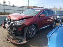 Salvage cars for sale from Copart Chicago Heights, IL: 2018 Nissan Murano S