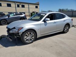 Salvage cars for sale from Copart Wilmer, TX: 2017 Infiniti Q70 3.7