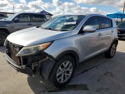 KIA salvage cars for sale: 2015 KIA Sportage LX