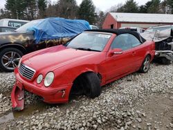 Salvage cars for sale from Copart Houston, TX: 2002 Mercedes-Benz CLK 430