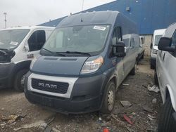 Salvage trucks for sale at Woodhaven, MI auction: 2021 Dodge RAM Promaster 3500 3500 High