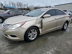 Salvage cars for sale at Spartanburg, SC auction: 2011 Hyundai Sonata GLS