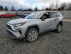 Salvage cars for sale at Portland, OR auction: 2022 Toyota Rav4 LE