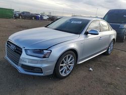 Salvage cars for sale at Brighton, CO auction: 2015 Audi A4 Premium