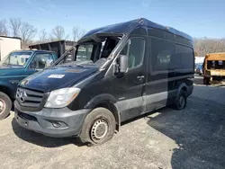 Salvage cars for sale from Copart Glassboro, NJ: 2015 Mercedes-Benz Sprinter 2500