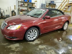 Salvage cars for sale at Ham Lake, MN auction: 2012 Chrysler 200 Touring