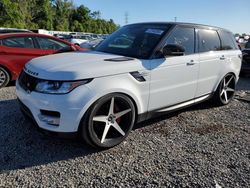 Salvage cars for sale from Copart Riverview, FL: 2014 Land Rover Range Rover Sport SC