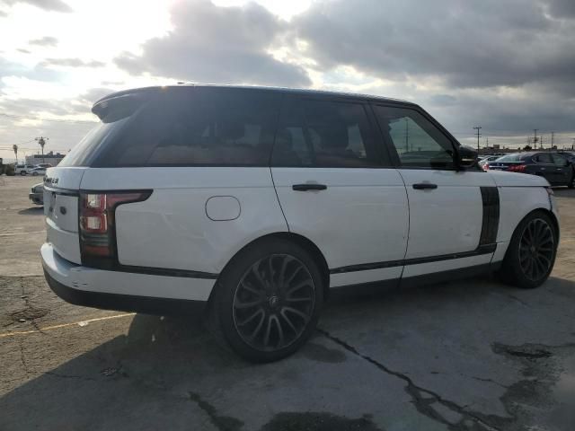 2017 Land Rover Range Rover Supercharged