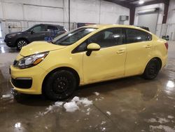 Salvage cars for sale from Copart Avon, MN: 2016 KIA Rio LX