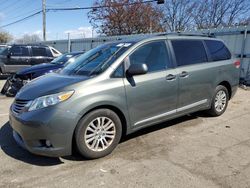 Salvage cars for sale from Copart Moraine, OH: 2011 Toyota Sienna XLE