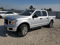 Salvage cars for sale at Houston, TX auction: 2018 Ford F150 Supercrew