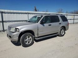 Ford Explorer salvage cars for sale: 2004 Ford Explorer XLT