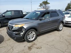 Salvage cars for sale from Copart Woodhaven, MI: 2013 Ford Explorer XLT