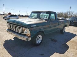 Salvage cars for sale at Oklahoma City, OK auction: 1967 Ford F100