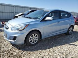 Salvage cars for sale from Copart Kansas City, KS: 2014 Hyundai Accent GLS