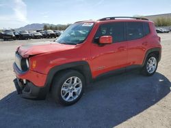 Salvage cars for sale from Copart Las Vegas, NV: 2017 Jeep Renegade Latitude