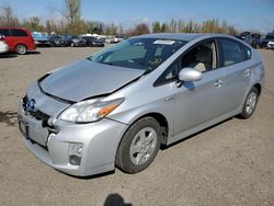 Salvage cars for sale from Copart Woodburn, OR: 2010 Toyota Prius