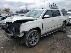 GMC salvage cars for sale: 2015 GMC Yukon XL K1500 SLT