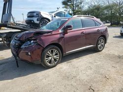 Salvage cars for sale at Lexington, KY auction: 2013 Lexus RX 350 Base