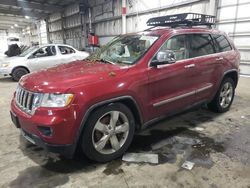 Jeep salvage cars for sale: 2012 Jeep Grand Cherokee Limited