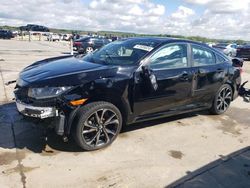 Salvage cars for sale from Copart Grand Prairie, TX: 2020 Honda Civic Sport