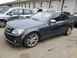 Salvage cars for sale from Copart Louisville, KY: 2009 Mercedes-Benz C 300 4matic