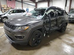 Salvage cars for sale at West Mifflin, PA auction: 2021 Jeep Compass Latitude
