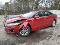 Salvage cars for sale at Austell, GA auction: 2020 Ford Fusion SE