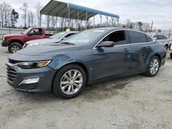 Salvage cars for sale from Copart Spartanburg, SC: 2021 Chevrolet Malibu LT