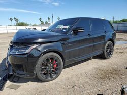 Salvage cars for sale from Copart Mercedes, TX: 2021 Land Rover Range Rover Sport HST
