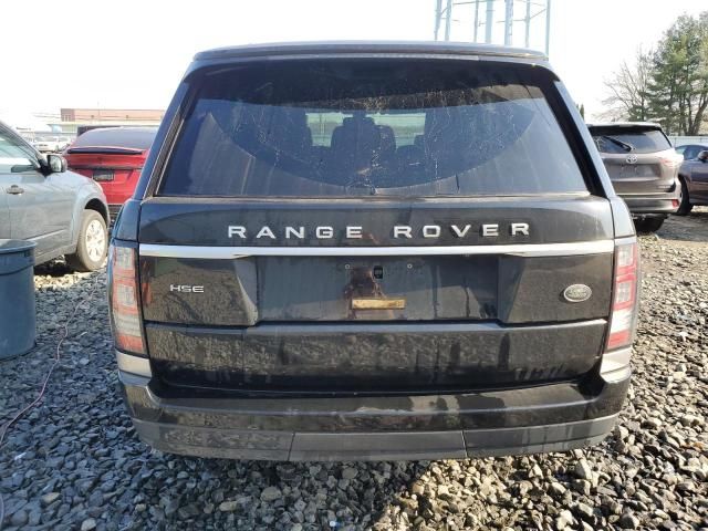 2014 Land Rover Range Rover HSE