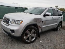 Jeep salvage cars for sale: 2013 Jeep Grand Cherokee Overland