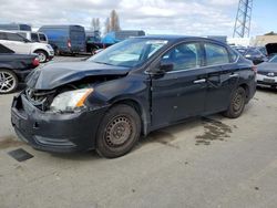 Salvage cars for sale at Vallejo, CA auction: 2014 Nissan Sentra S