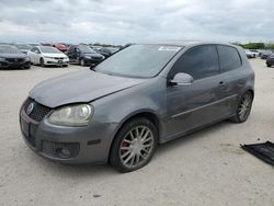 Salvage cars for sale at San Antonio, TX auction: 2006 Volkswagen New GTI