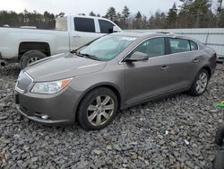 Salvage cars for sale at Windham, ME auction: 2011 Buick Lacrosse CXL