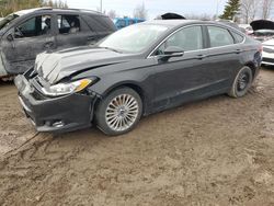 Ford Fusion Titanium salvage cars for sale: 2014 Ford Fusion Titanium