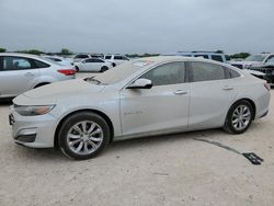 Salvage cars for sale at San Antonio, TX auction: 2019 Chevrolet Malibu LT